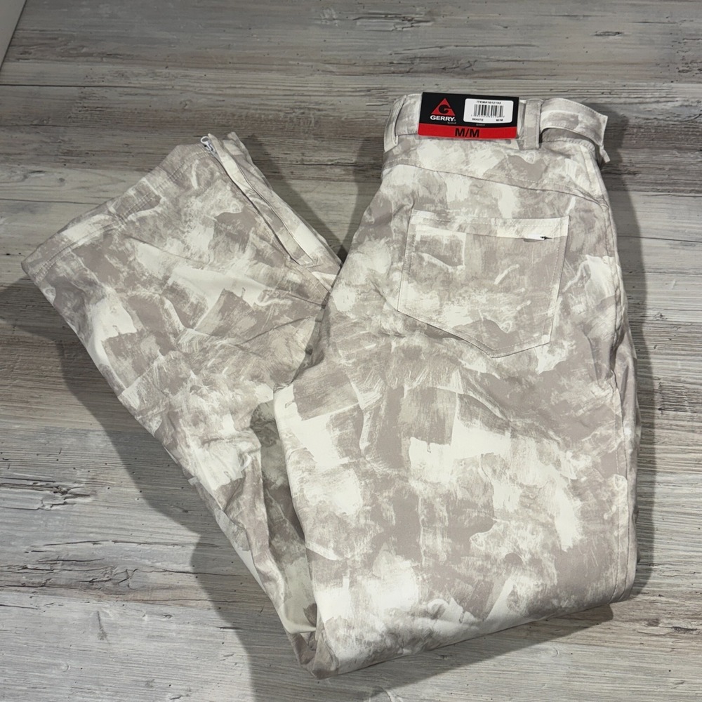 Gerry Stretch Snow Pant Women's Size M‎ WHITE CAMO